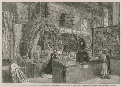 La Exposición Internacional; Tribunales de Guayana Británica y Barbados de English School