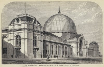 Edificio de la Exposición Internacional, frente este de English School