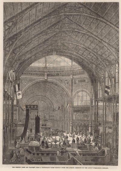La Exposición Internacional; La cúpula occidental y el transepto de English School