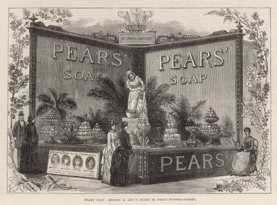 La Exposición Internacional de Salud: Jabón Pears de English School
