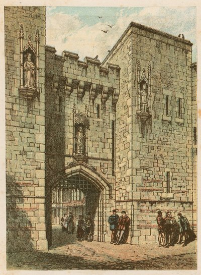 La Exposición Internacional de Salud en South Kensington, 1884: una antigua puerta inglesa de English School