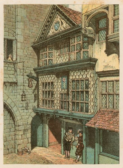 La Exposición Internacional de Salud en South Kensington, 1884: la antigua calle de Londres de English School