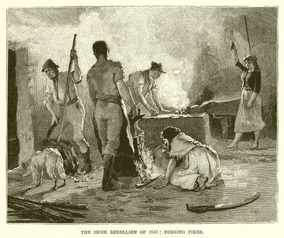 La rebelión irlandesa de 1848: forjando picas de English School