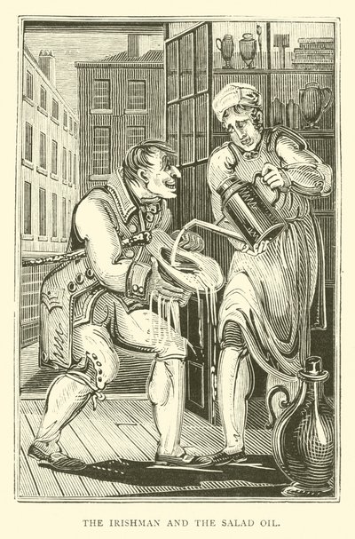 El irlandés y el aceite de ensalada de English School