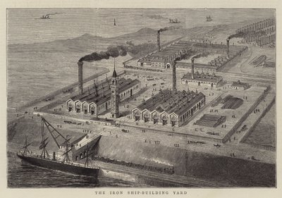 El astillero de construcción de barcos de hierro de English School