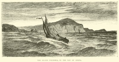 La Isla Palmaria, en la Bahía de Spezia de English School