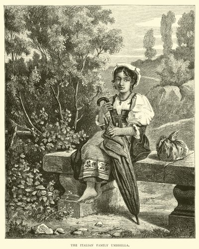 El paraguas de la familia italiana de English School