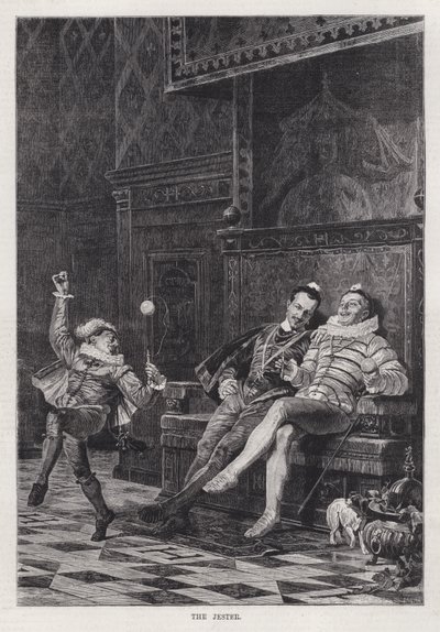 El Bufón (grabado) de English School