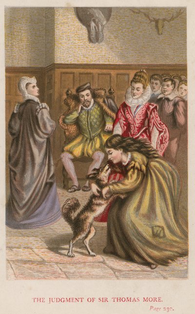 El Juicio de Sir Thomas More de English School