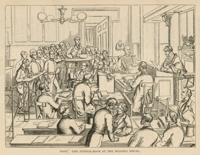 La Sala de Justicia en la Mansion House de English School