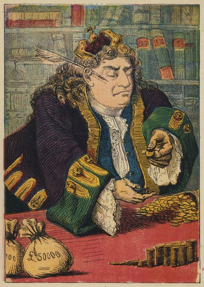 El Rey Contando Su Dinero de English School