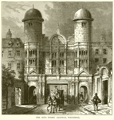 El portal de King Street, Whitehall de English School