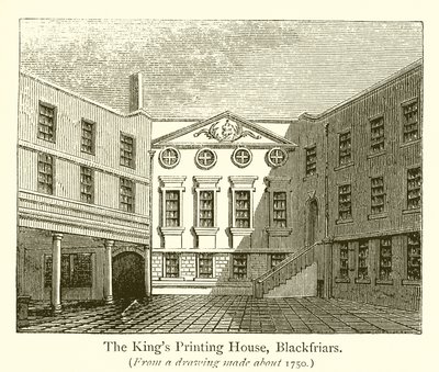 La Casa de Impresión del Rey, Blackfriars de English School