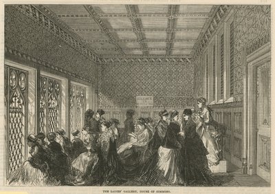 La Galería de las Damas, Cámara de los Comunes de English School