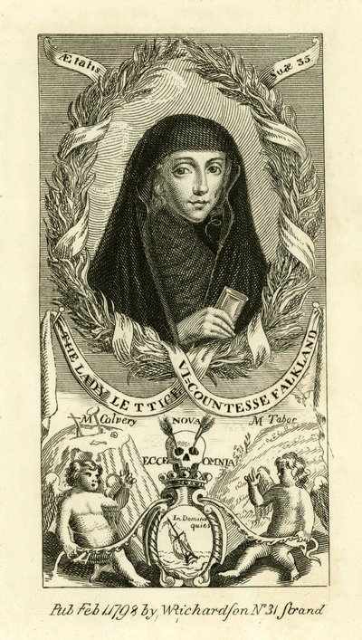 La Dama Lettice, Vizcondesa de Falkland de English School