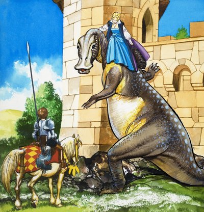 La Dama y el Dragón de English School