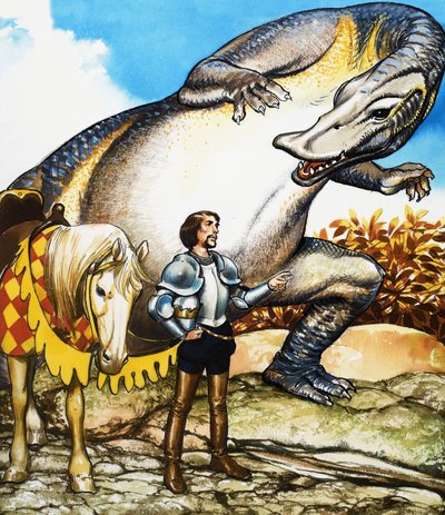 La Dama y el Dragón de English School