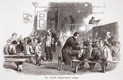 La Escuela Desamparada de Lambeth (niños) de English School