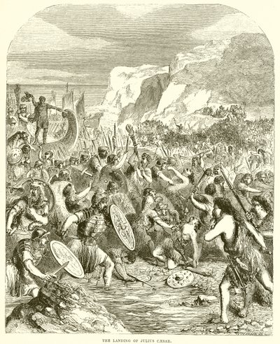 El desembarco de Julio César de English School