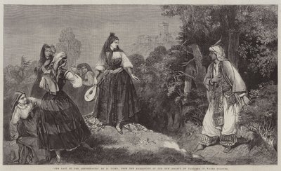 "El último de los Abencerrajes," de la Exposición de la Nueva Sociedad de Pintores en Acuarela de English School