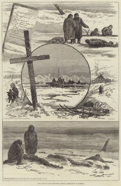 El Último de la Expedición Ártica Jeannette en Siberia de English School