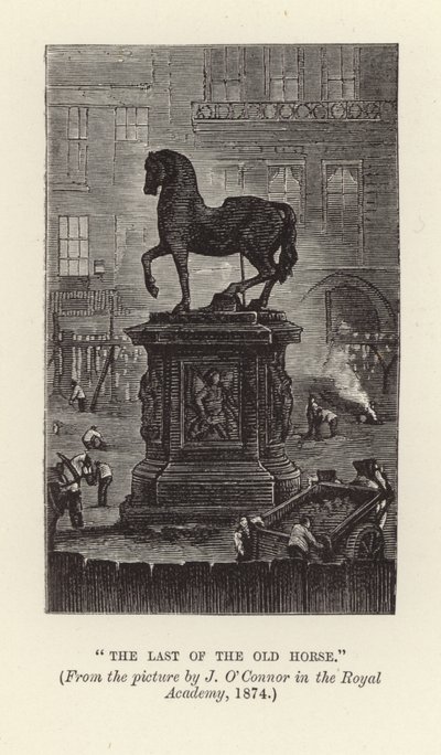 El último del viejo caballo de English School