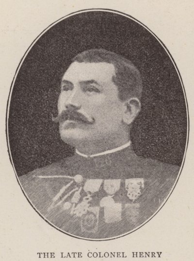 El Difunto Coronel Henry (litografía) de English School