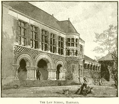 La Facultad de Derecho, Harvard de English School