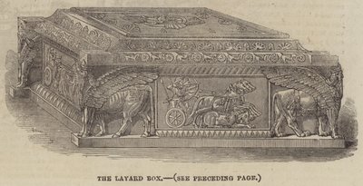La caja de Layard (grabado) de English School