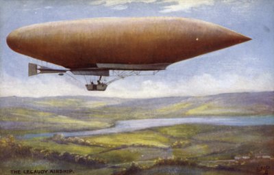 El dirigible Lebaudy de English School