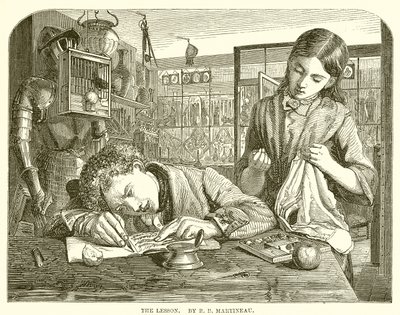 La lección. Por R. B. Martineau de English School