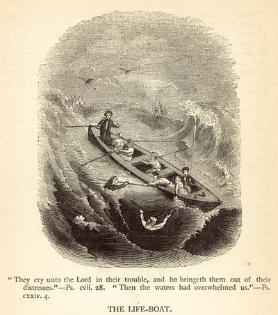 El bote salvavidas (grabado) de English School