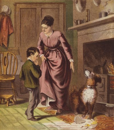 El pequeño perro Trusty de English School
