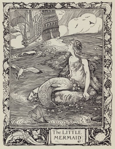 La Sirenita (litografía) de English School
