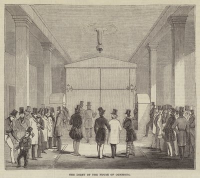 El vestíbulo de la Cámara de los Comunes de English School