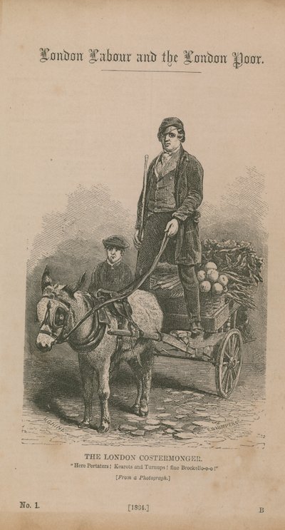 El vendedor ambulante de Londres de English School