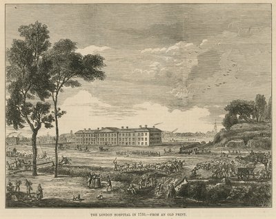 El Hospital de Londres en 1753 de English School