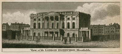 La Institución de Londres, Moorfields, Londres de English School