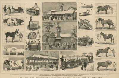 Exposición Internacional de Agricultura de Londres en Kilburn, julio de 1879 de English School