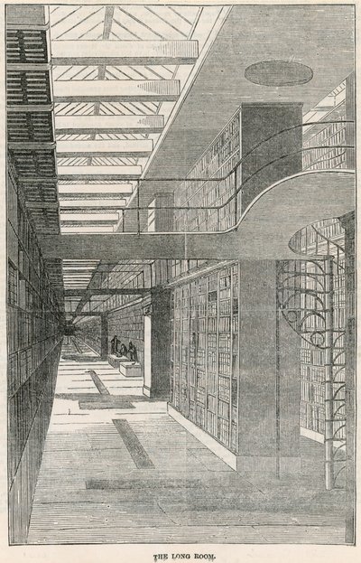 La Sala Larga, El Museo Británico de English School