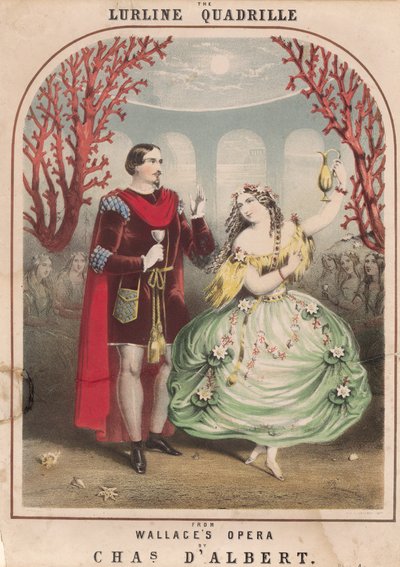 El Lurline Quadrille, 1860 de English School