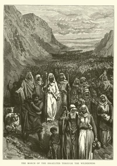 La Marcha de los Israelitas por el desierto de English School