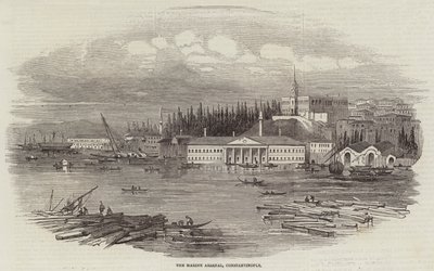 El arsenal marino, Constantinopla de English School
