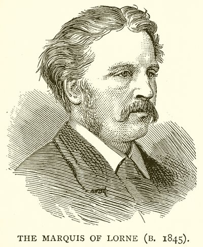 El marqués de Lorne (N. 1845) de English School