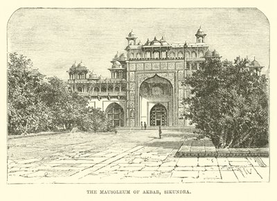 El Mausoleo de Akbar, Sikundra de English School