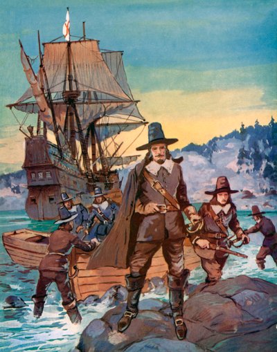 El Mayflower y los Padres Peregrinos de English School