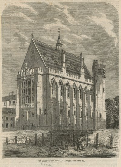 La nueva biblioteca de derecho del Middle Temple de English School
