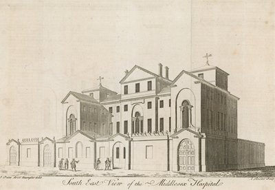 Hospital de Middlesex, cerca de Oxford Street de English School