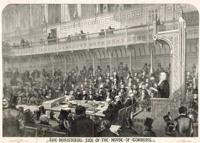 El Lado Ministerial de la Cámara de los Comunes de English School