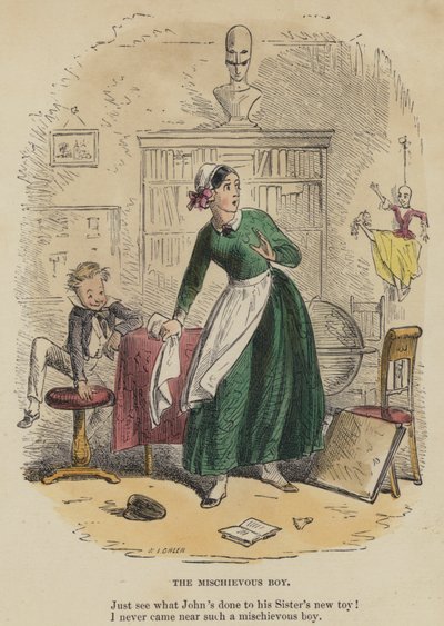 El niño travieso de English School
